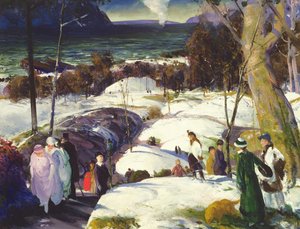 Paskalya Karı, 1915 by George Wesley Bellows